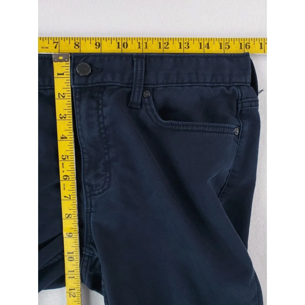 Banana Republic Travel Jean Mens 31x30 Navy Blue Slim Fit Tapered Chino Stretch